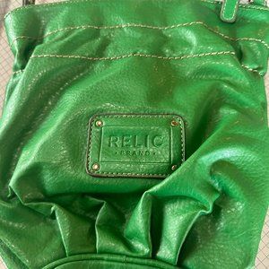 Emerald green Relic shoulder bag